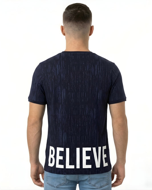 Faith Believe Classic Round Neck T-Shirt