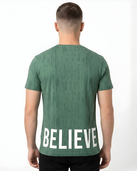 Faith Believe Classic Round Neck T-Shirt
