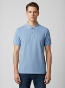 Men Solid Polo T-Shirt