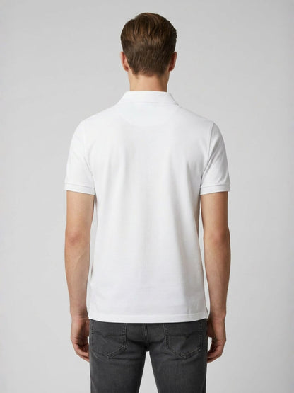 Men Solid Polo T-Shirt