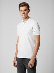 Men Solid Polo T-Shirt