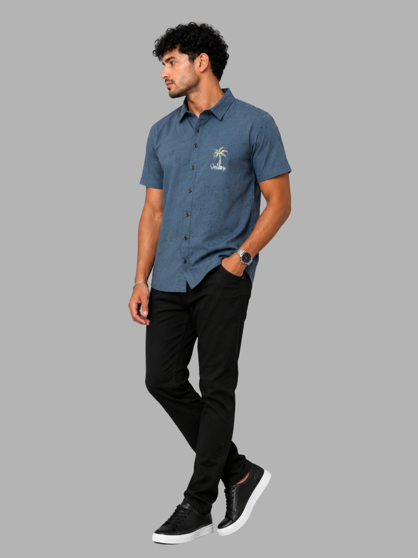 Men Printed Casual Shirt