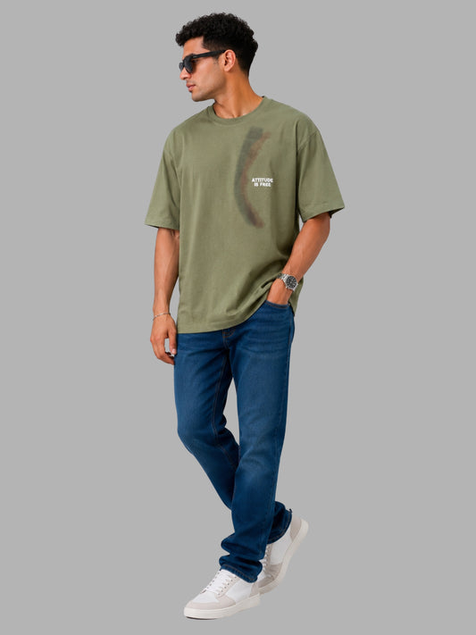 Attitude Is Free Oversized Premium T-Shirt