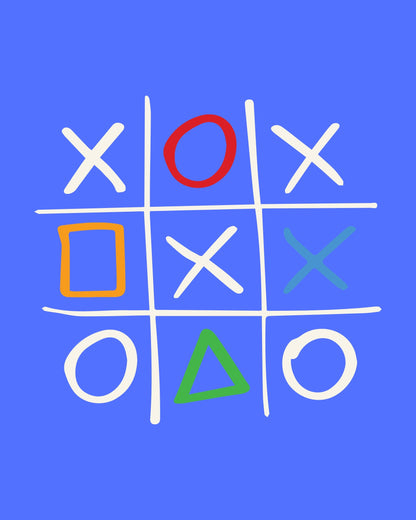 Tic Tac Toe Graphic T-Shirt