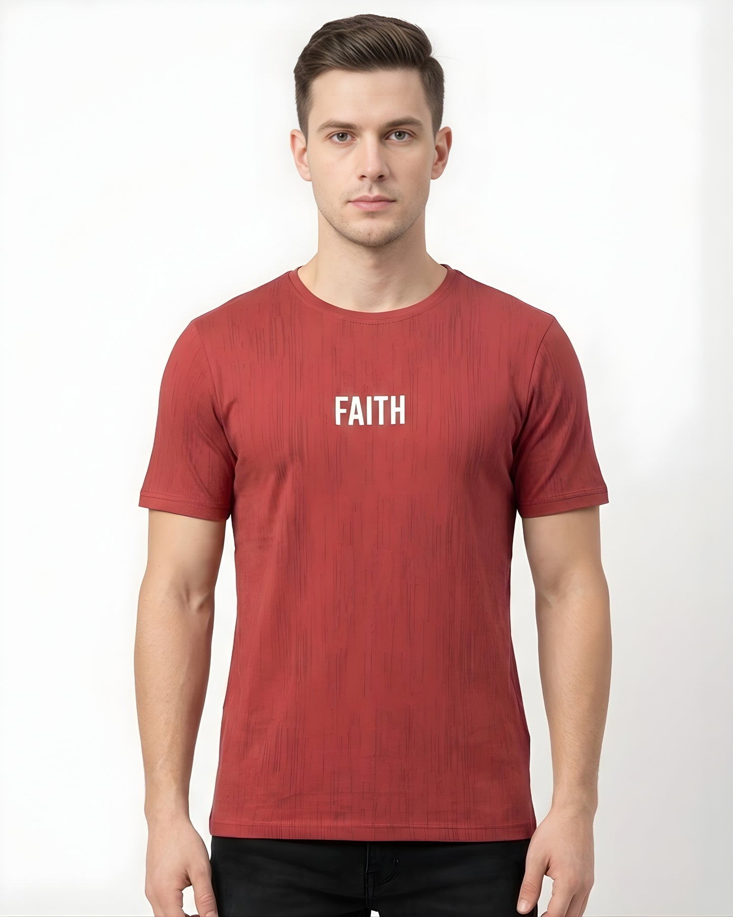 Faith Believe Classic Round Neck T-Shirt