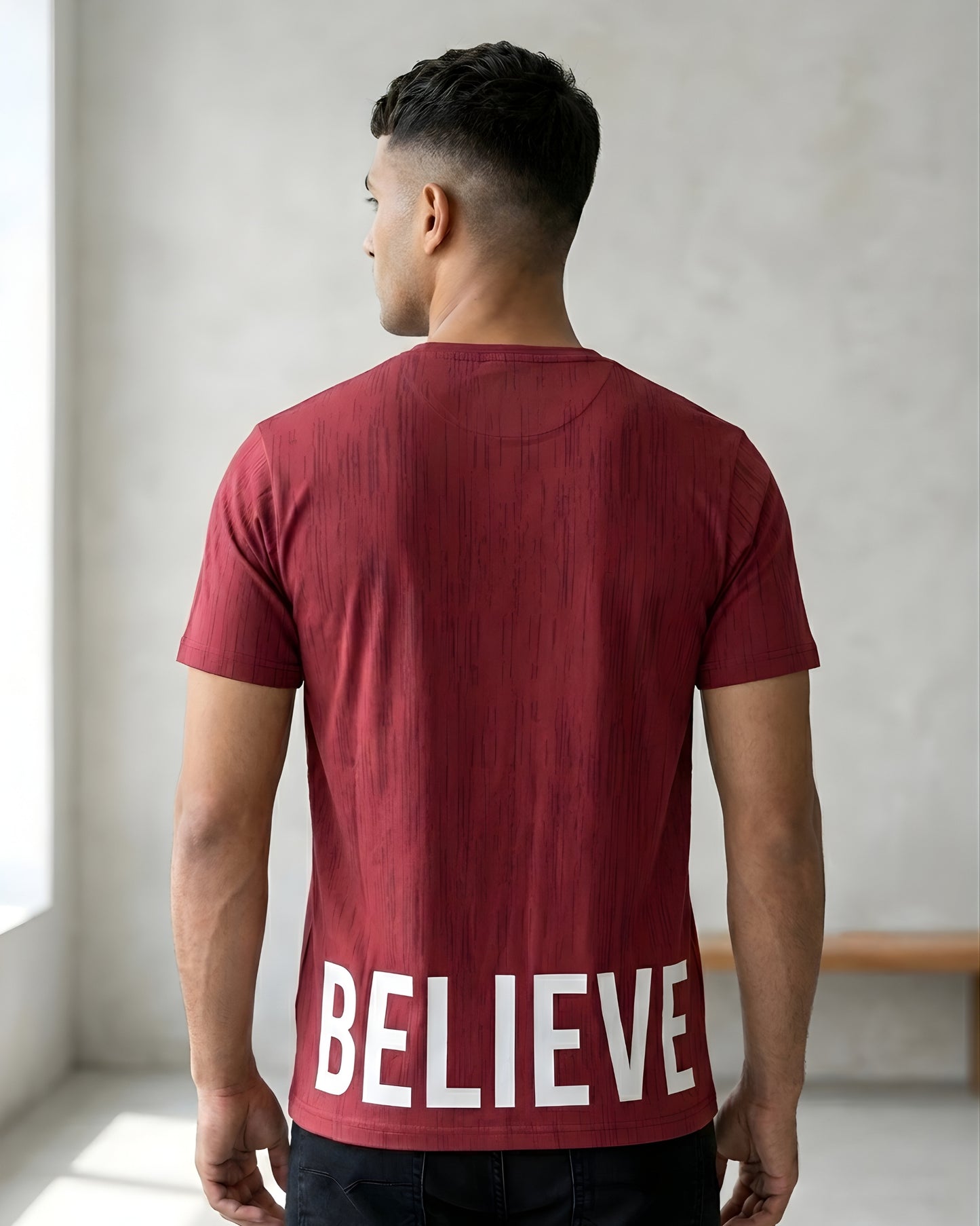Faith Believe Classic Round Neck T-Shirt