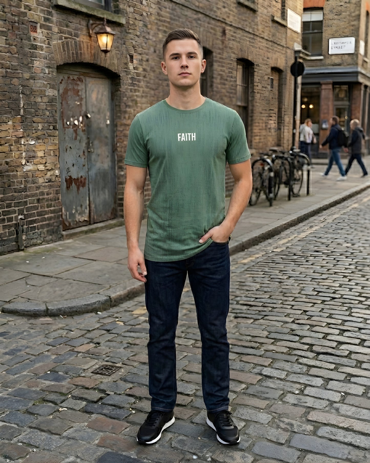 Faith Believe Classic Round Neck T-Shirt