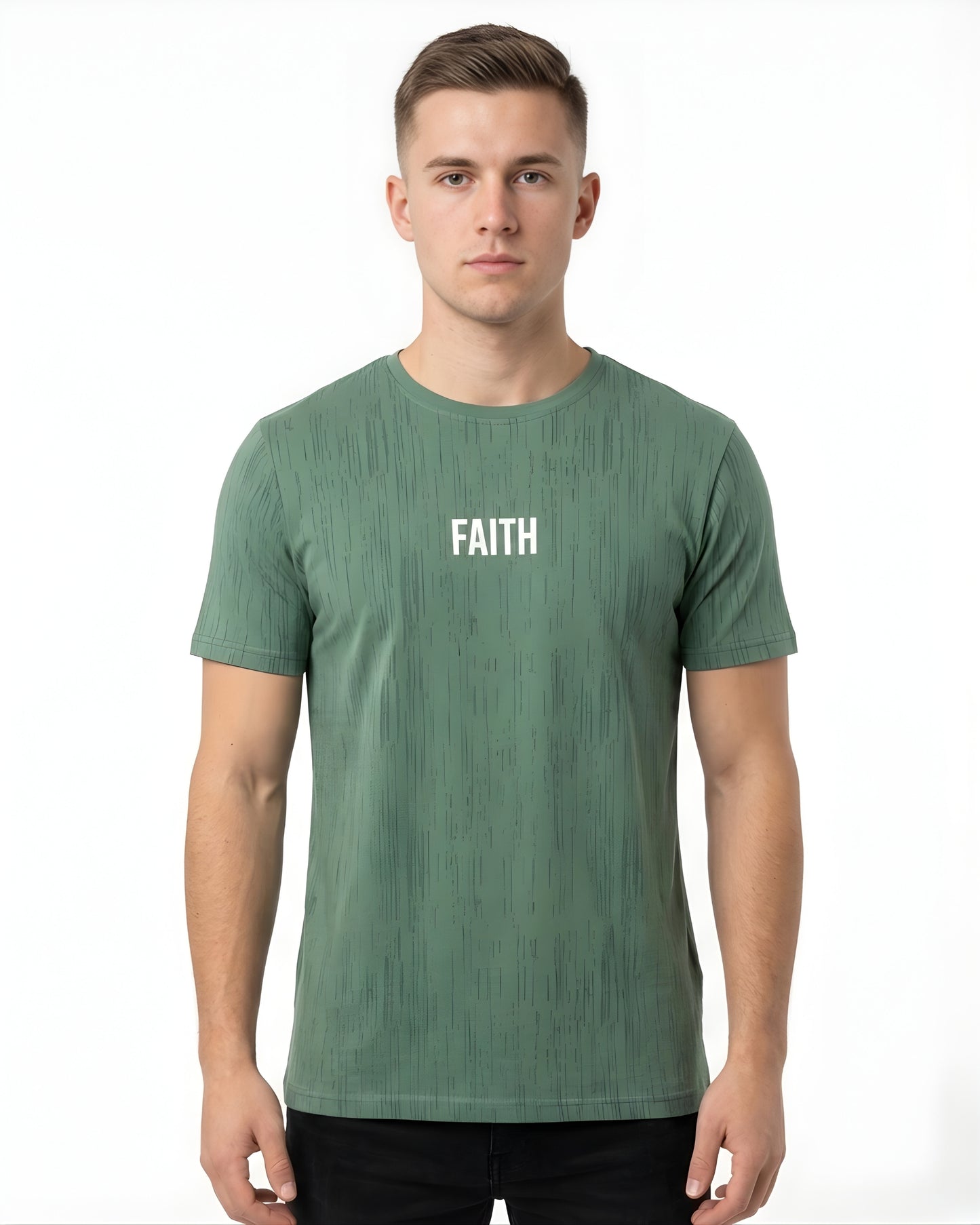 Faith Believe Classic Round Neck T-Shirt