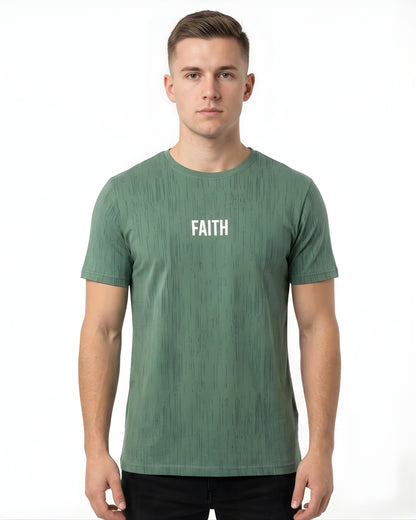 Faith Believe Classic Round Neck T-Shirt