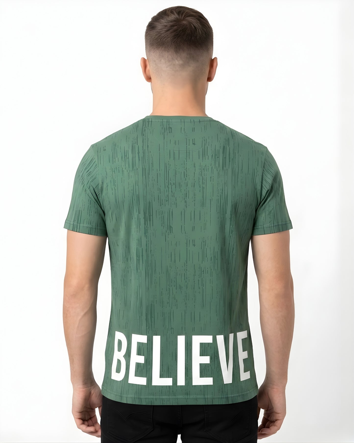 Faith Believe Classic Round Neck T-Shirt