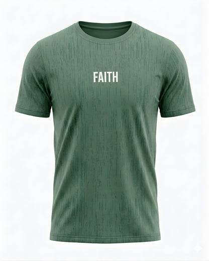 Faith Believe Classic Round Neck T-Shirt