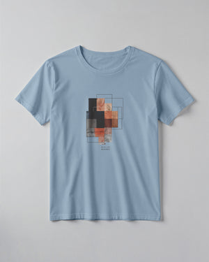 Abstract Blocks Graphic T-Shirt