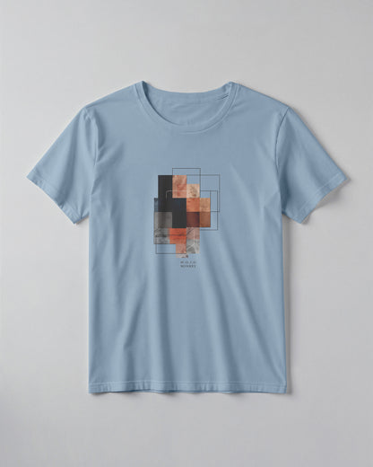 Abstract Blocks Graphic T-Shirt