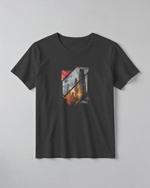 City Landscape Printed Classic Fit T-Shirt