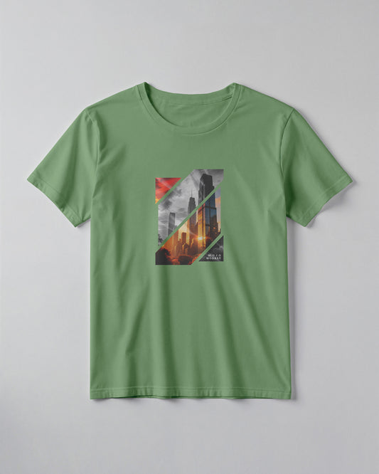 City Landscape Printed Classic Fit T-Shirt