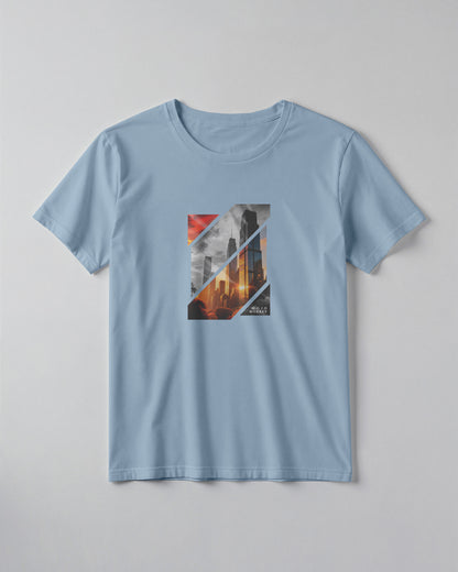 City Landscape Printed Classic Fit T-Shirt