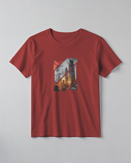 City Landscape Printed Classic Fit T-Shirt
