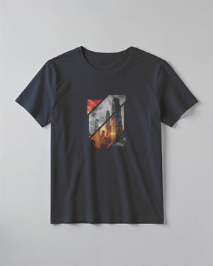 City Landscape Printed Classic Fit T-Shirt