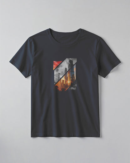 City Landscape Printed Classic Fit T-Shirt