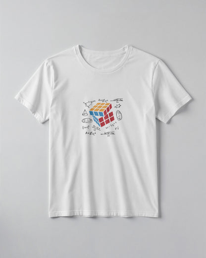 Rubik Cube Math Graphic T-Shirt