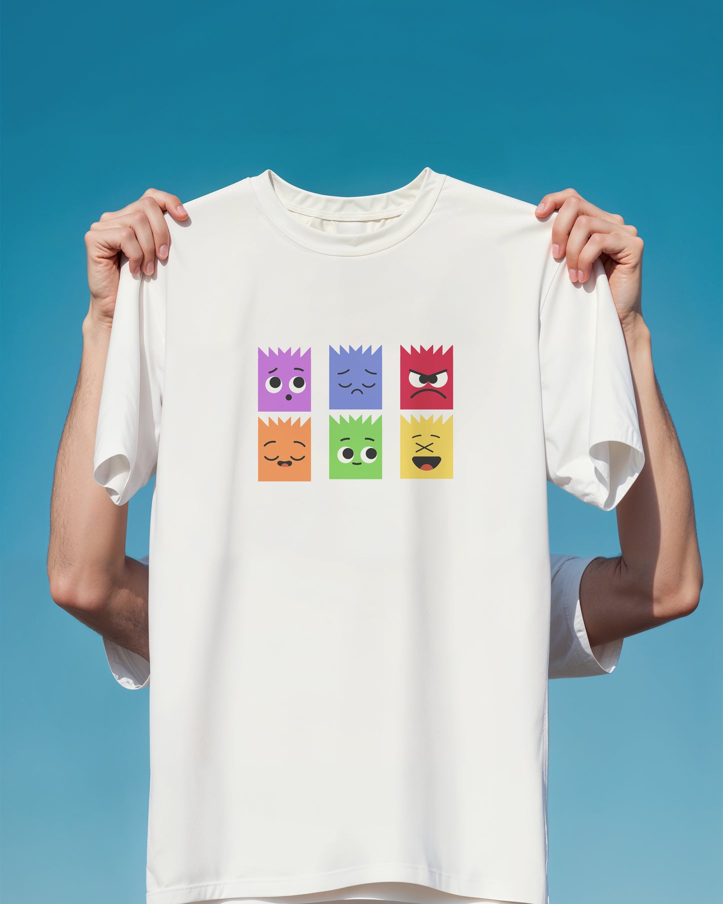 Smiley Printed Classic Fit T-Shirt