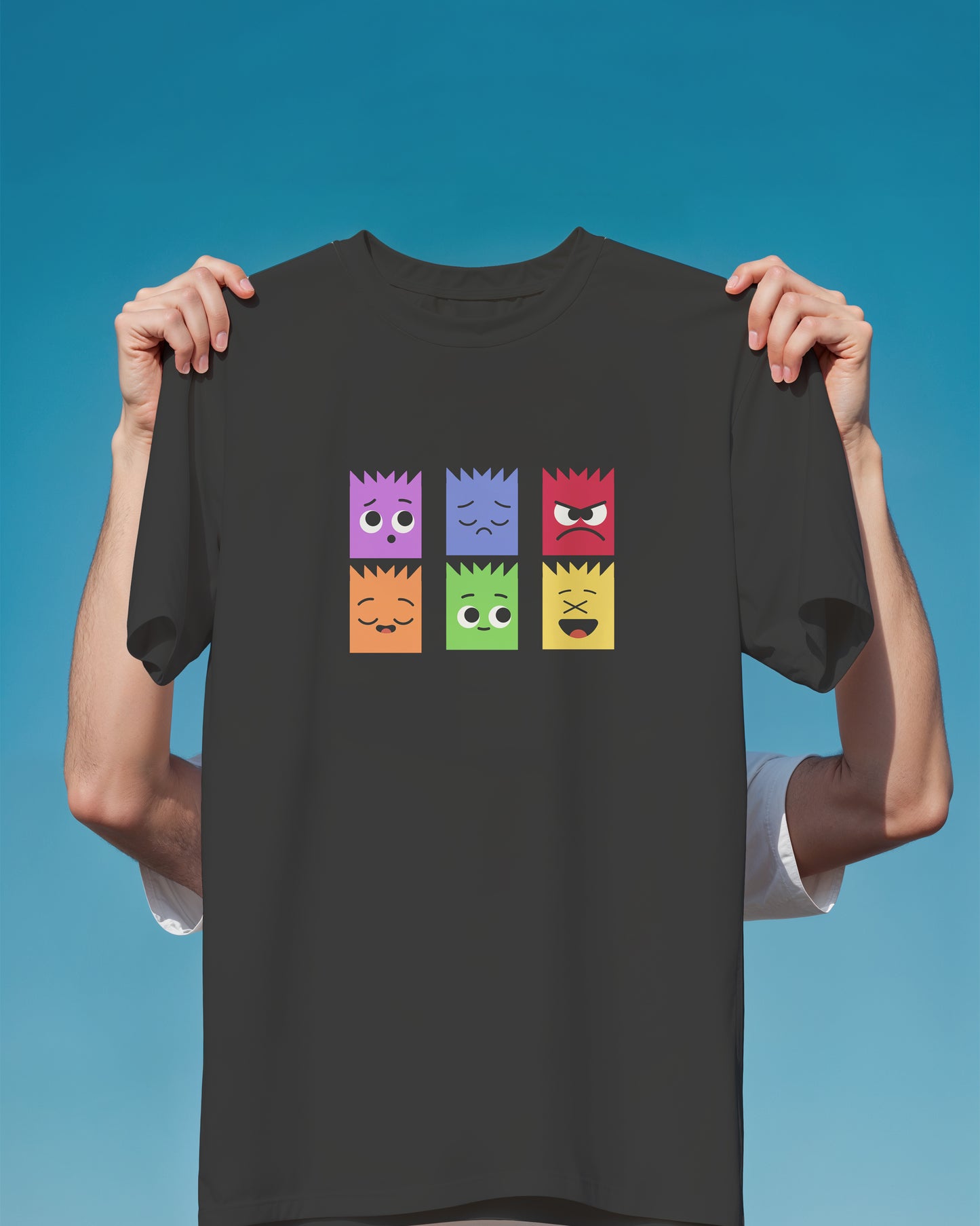 Smiley Printed Classic Fit T-Shirt