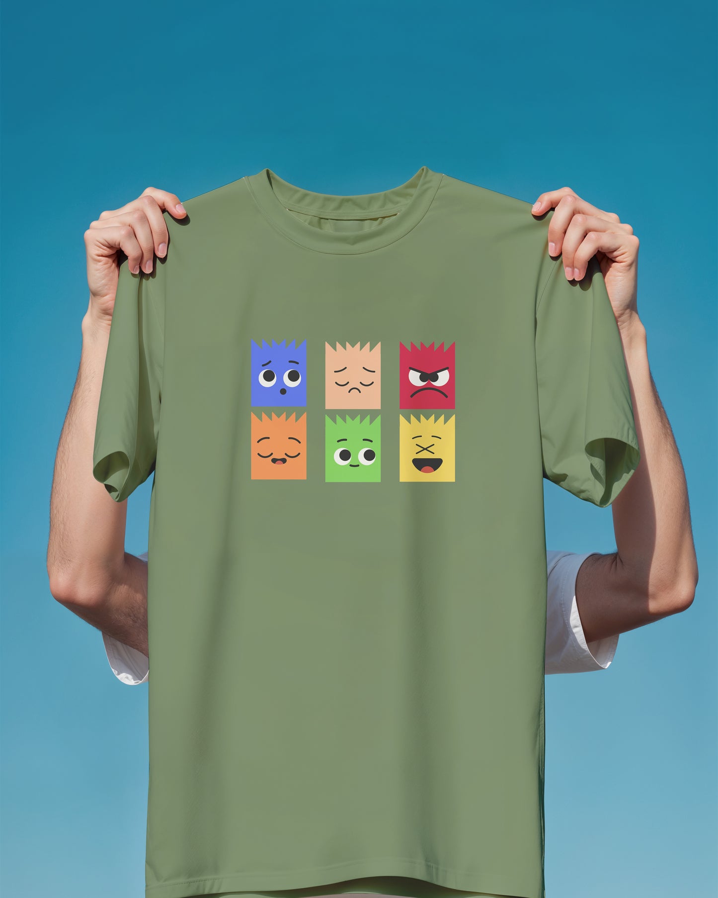 Smiley Printed Classic Fit T-Shirt