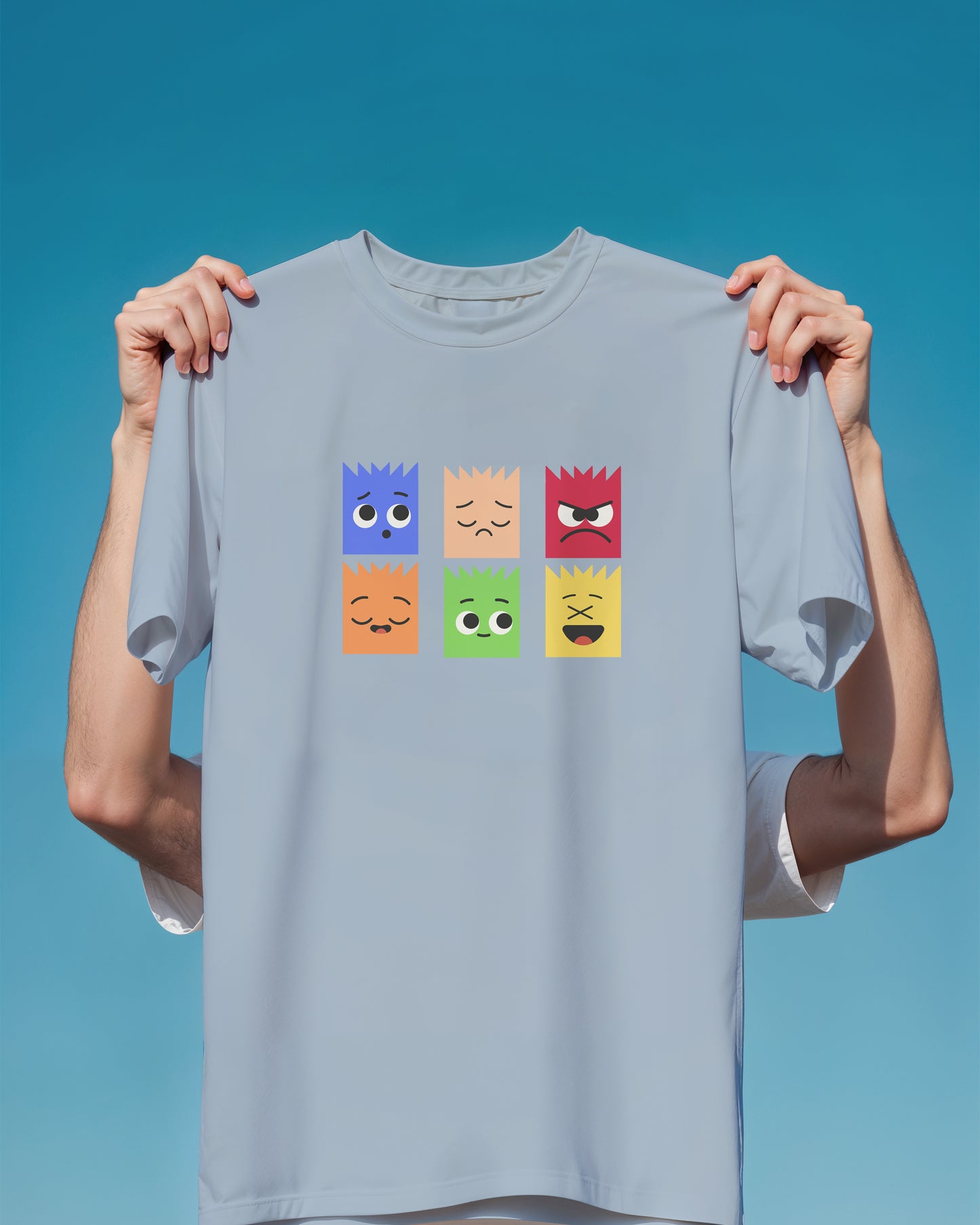Smiley Printed Classic Fit T-Shirt