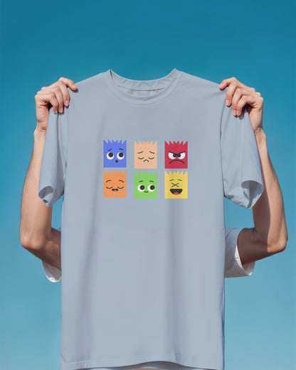 Smiley Printed Classic Fit T-Shirt