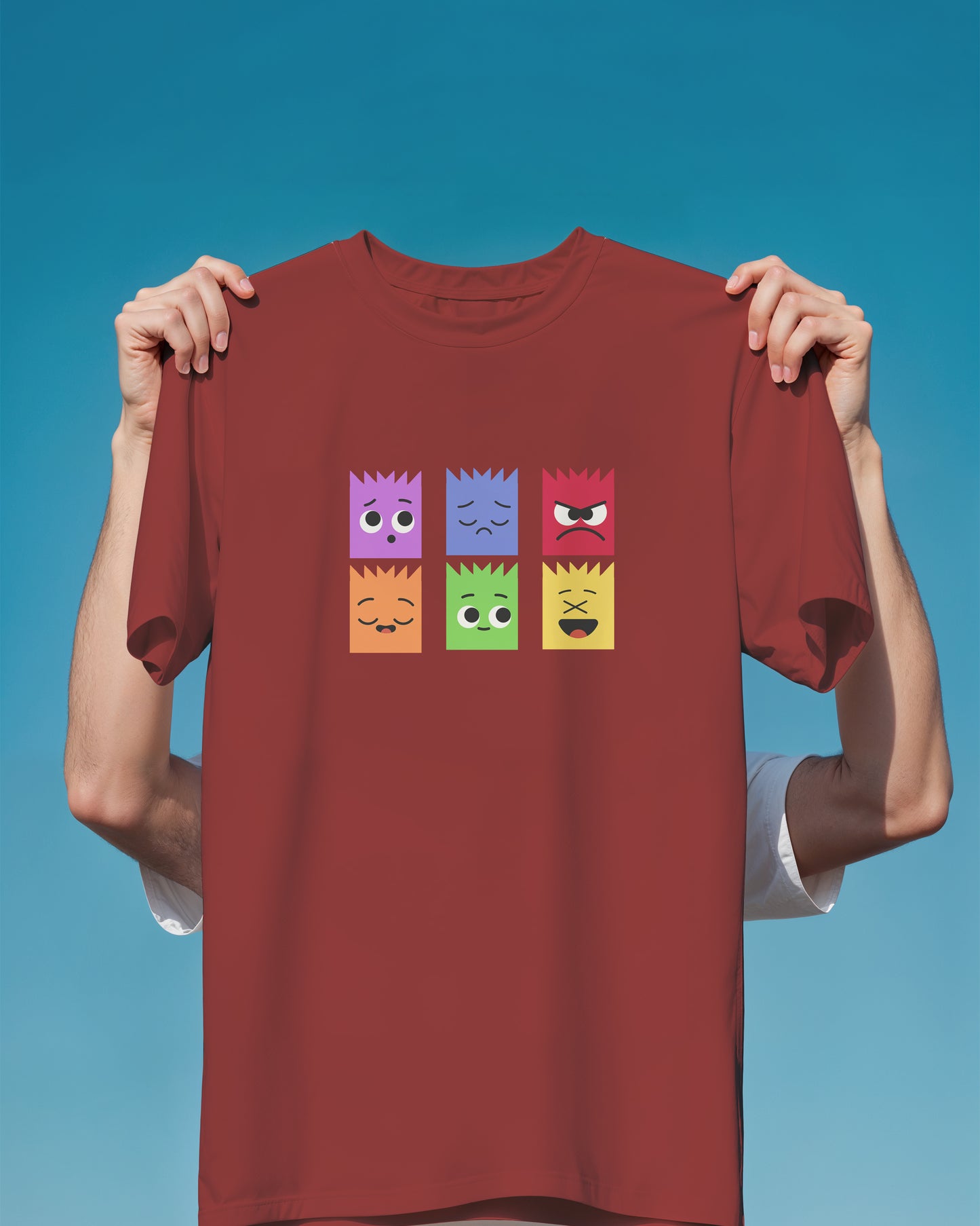Smiley Printed Classic Fit T-Shirt