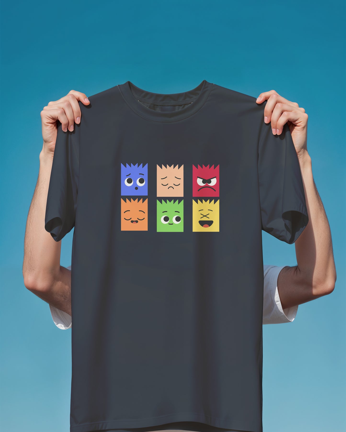 Smiley Printed Classic Fit T-Shirt